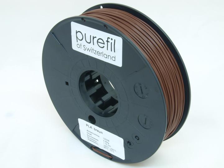 Productafbeelding Purefil Draad (PLA, 1.75 mm, 350 g, Bruin)