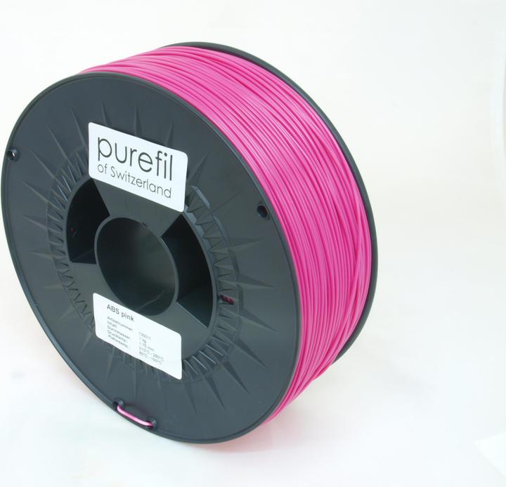 Actual product image Purefil Filament (ABS, 1.75 mm, 1000 g, Pink)