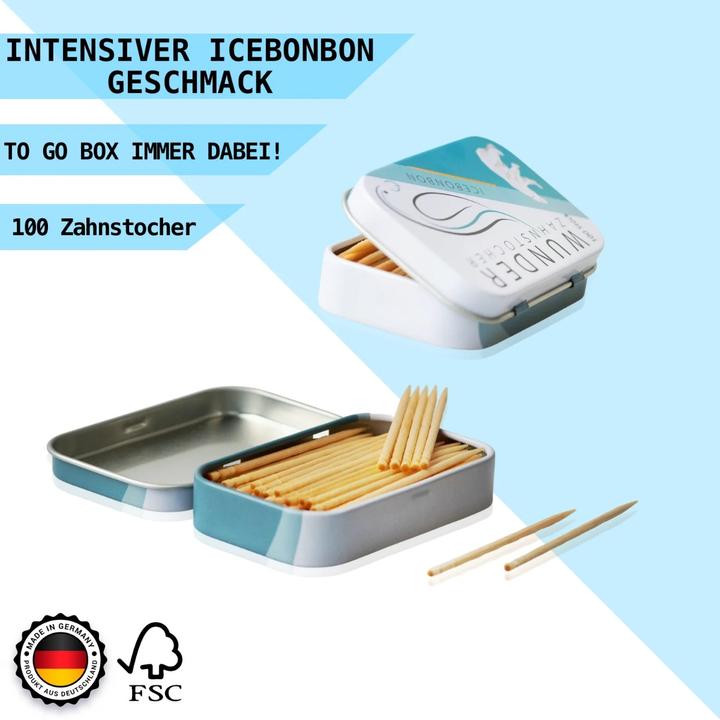 Image du produit Wunder Zahnstocher Cure-dents aromatisés (1 x)