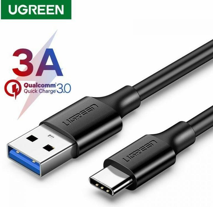 Actual product image Ugreen USB-C to USB-A 3.0 3A Data Cable (1 m, USB 3.0)