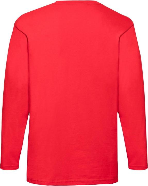 Actual product image Fruit of the Loom Mens Valueweight Long-Sleeved T-Shirt (S)