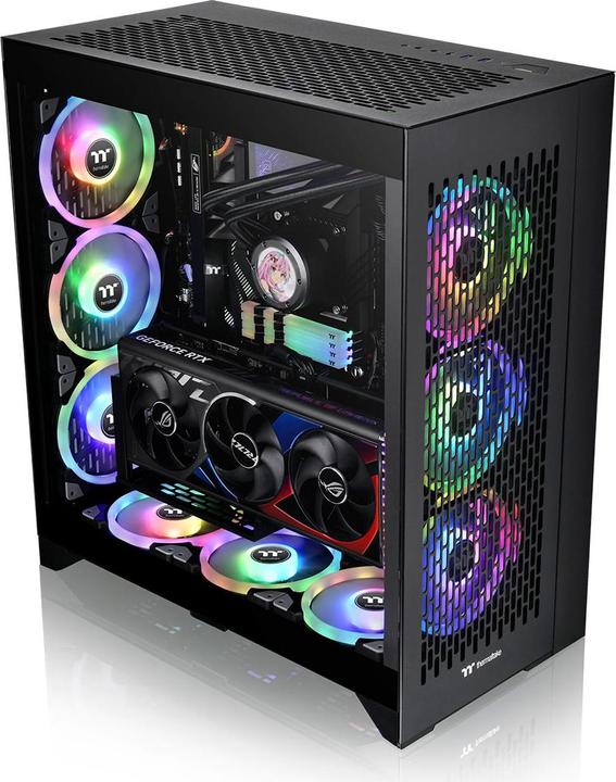 Produktbild Thermaltake CTE E550 TG Black (ATX, mATX, Mini-ITX)