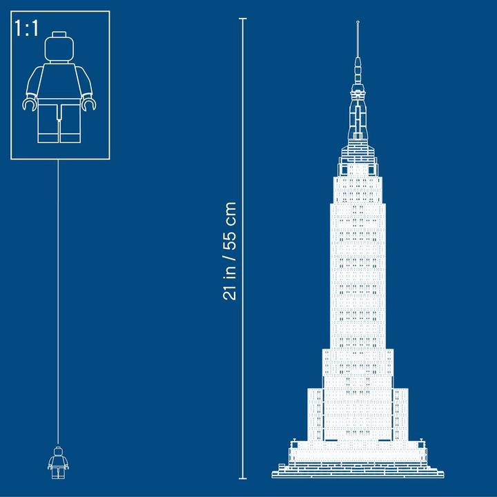 Image du produit LEGO L'Empire State Building (21046, LEGO Architecture)