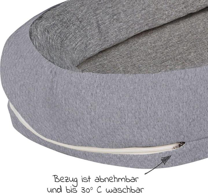 Produktbild Alvi Babynestchen & Bettschlangen 8-tlg. Schlummer-Set - Nestchen + 3 Bodys +