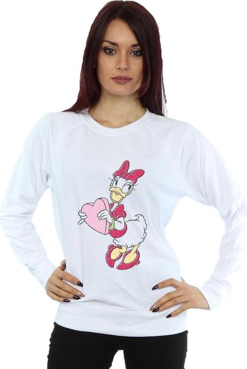 Produktbild Disney Daisy Duck Love Heart Sweatshirt (M)