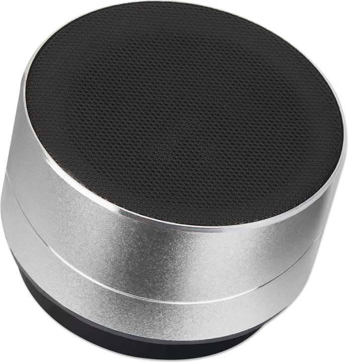 Produktbild Manhattan Metallic LED-Bluetooth®-Lautsprecher (5 h, Batteriebetrieb)