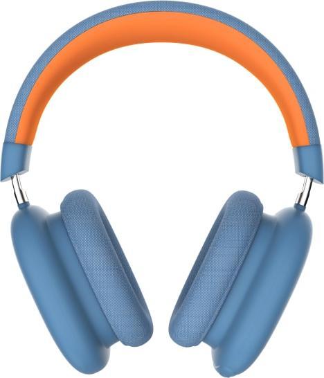Actual product image T'nB Casque Micro Bluetooth Bounce (Bleu/Orange) (ANC, 50 h, Wireless)