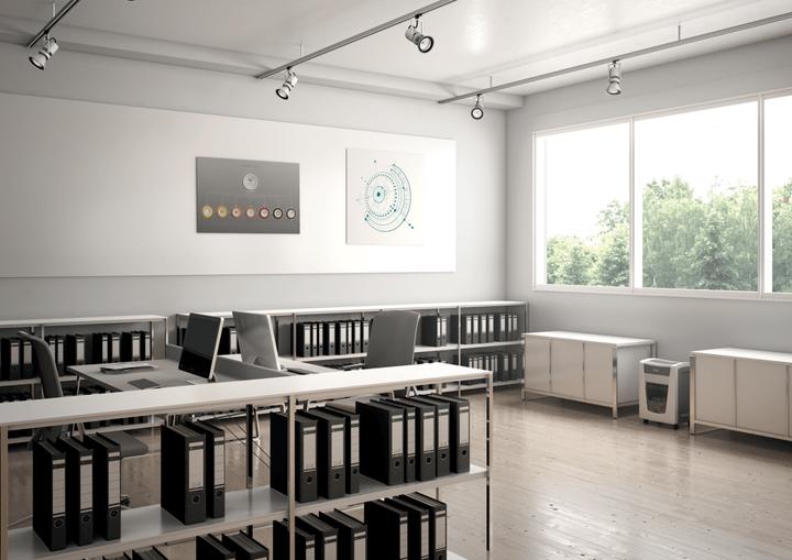 Produktbild Leitz Aktenvernichter IQ Office Pro P5 Partikelschnitt 30 (Microschnitt)