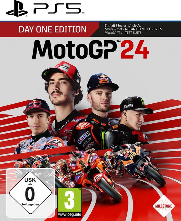 Actual product image Milestone MotoGP 24 Day One Edition (PS5, Multilingual)