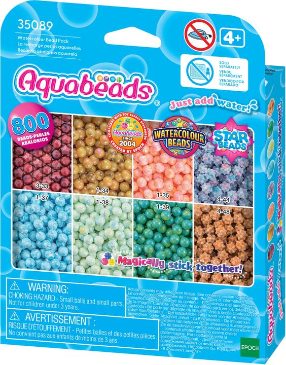 Actual product image Aquabeads Aquarellperlen
