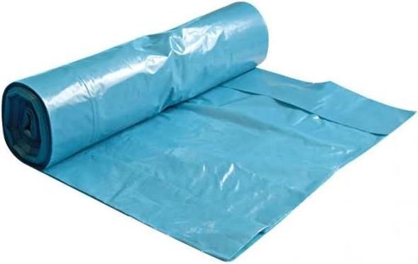 Image du produit Hygoclean Sacs poubelle, bleu, 120 litres, en LDPE, 40 my, dimensions : 700 x 1.100 mm (25 x, 120 l)
