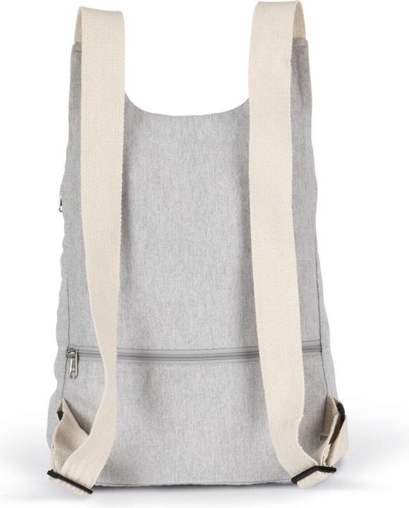 Kimood Recycled pattern backpack with anti-theft back pocket