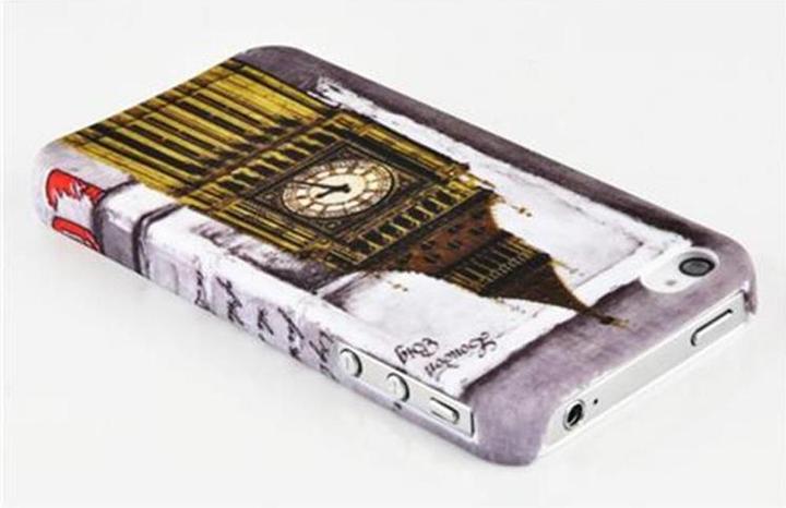 Actual product image Cadorabo Hard cover with imprint cover (Apple iPhone 4)