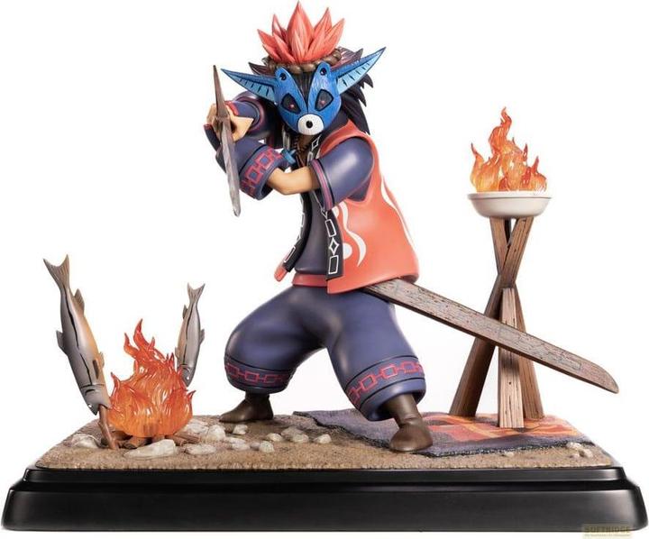 Actual product image First 4 Figures Okami statuette Oki (Human Form) 38 cm