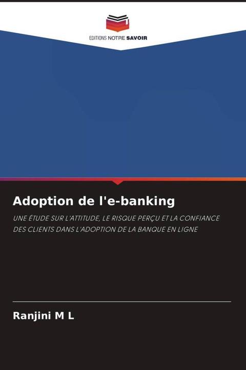 Actual product image Adoption de l'e-banking (Ranjini M L, 2022)