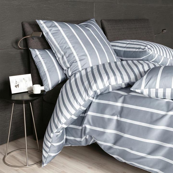 Actual product image Janine Mako-satin bed linen modern classic (Pillowcase, 40 x 80 cm)