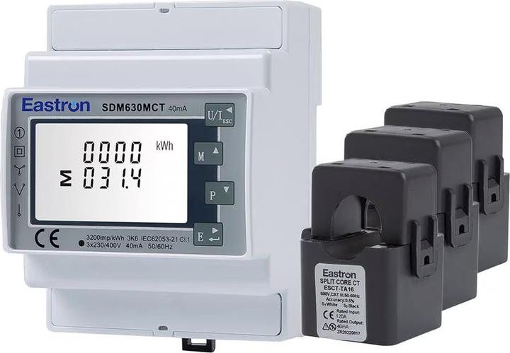 Produktbild Growatt TPM-CT-E-EU 250A Stromzähler 3-phasig Smart Meter