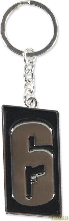 Produktbild Difuzed 6-Siege - Metal Logo Keychain