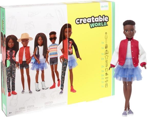 Actual product image Creatable World Deluxe character set