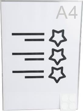 Actual product image MultiLine Holder til A4 Info Smiley med dobbelt tape,1 pc