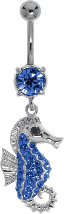 Immagine prodotto Bijouteria Piercing ventre (Acciaio chirurgico 316L, Vetro (di orologio), Ottone rodiato in ottone rodiato)