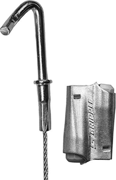Produktbild Niedax Gripple mit Trapezhaken GAT-2/3 EXP ** und Expressverschluss GAT-2/3 EXP (Kabeldurchlass, 2500 cm)