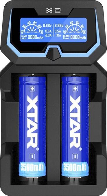 Actual product image Xtar X2 Charger (1 pcs., AA, AAA, Rechargeable battery)