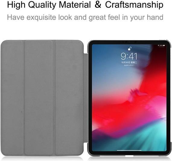 Image du produit Enkay Étui Smart Case en cuir pliable en trois parties (iPad Pro 11 2018 (1. Gen))