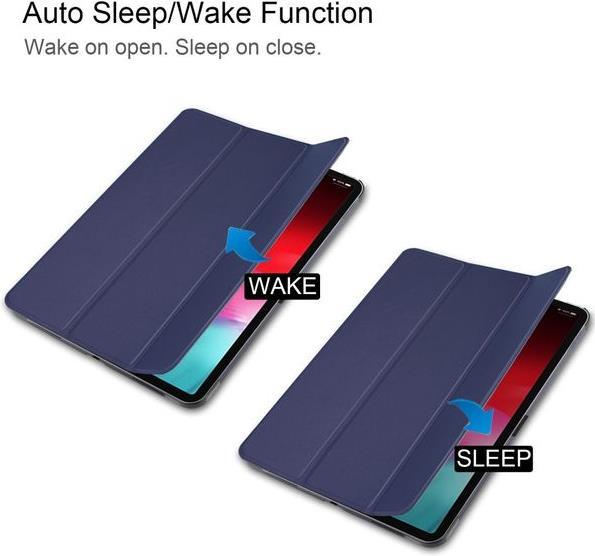 Image du produit Enkay Étui Smart Case en cuir pliable en trois parties (iPad Pro 11 2018 (1. Gen))