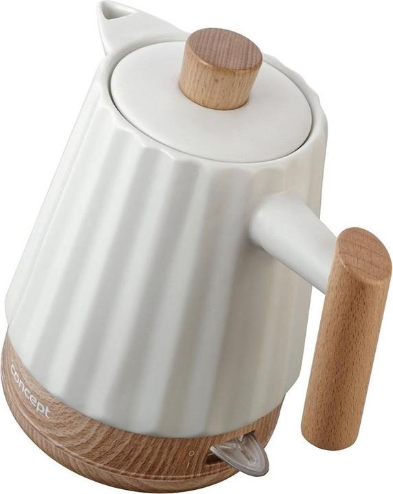 Produktbild Concept Czajnik elektryczny ceramiczny RK0090 biały (1.50 l)