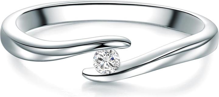 Produktbild Trilani Damen Sterling Silber Zirkonia silber - 6792 (61, 925 Silber)