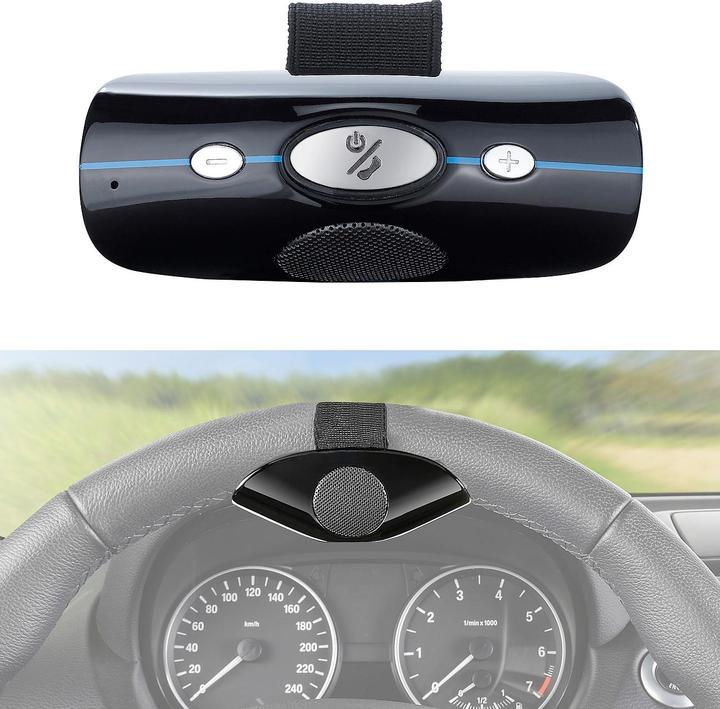 Callstel Lenkrad-Freisprecheinrichtung mit Bluetooth & Multipoint