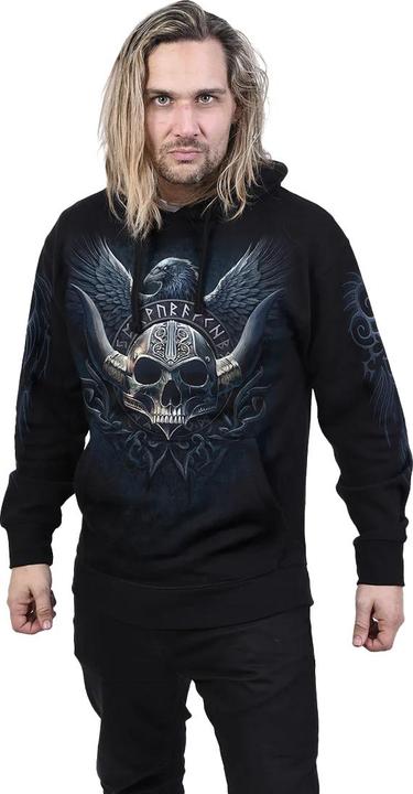 Actual product image Spiral Unisex Adult Odin's Warrior Hoodie (XXL)