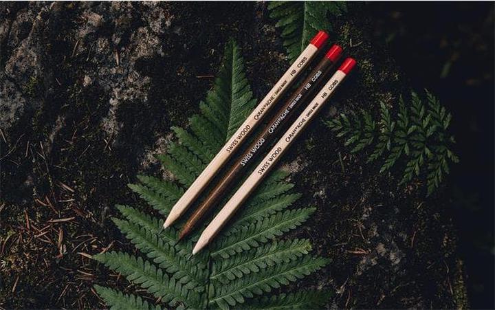 Image du produit Caran d'Ache Swiss Wood Geschenkset (HB, 3 x)