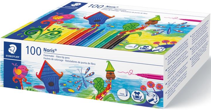 Produktbild Staedtler Noris 326 Fasermaler (In Schreibfarbe, 100 x)