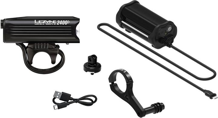 Image du produit Lezyne Mega Drive 2400+ Loaded Kit (2400 lm)