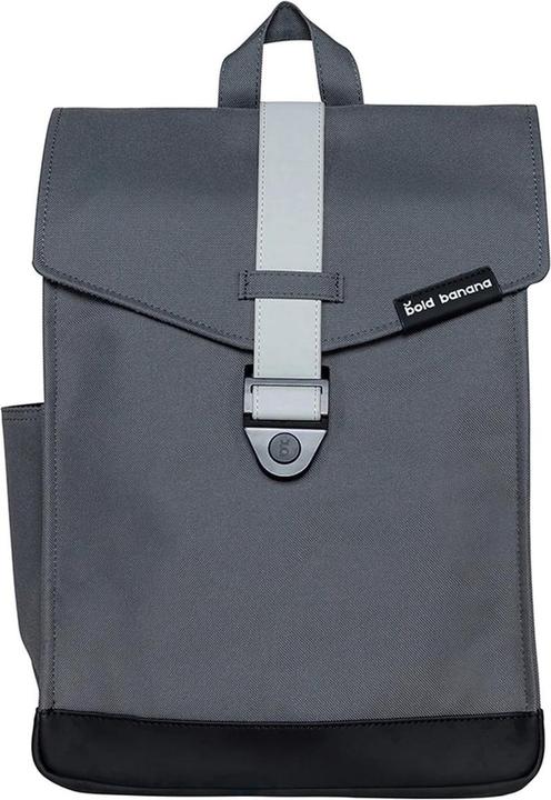 Immagine prodotto Bold Fett Bananen -Laptop -Rucksack / Rucksack / Schultasche - 15,6 Zoll - Umschlag - Grau