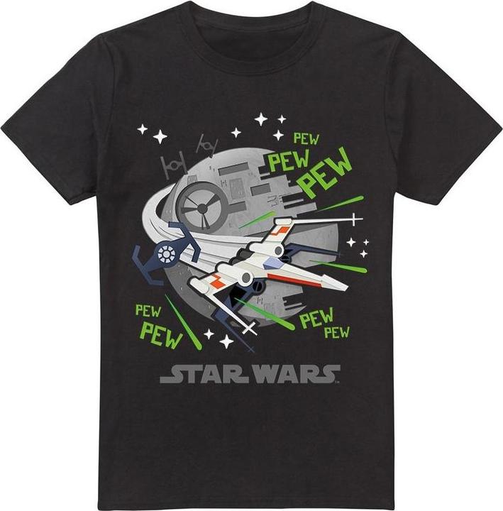 Immagine prodotto Star Wars Pew Pew Maglietta X-Wing Uomo (XXL)