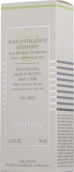Actual product image Sisley Soin Hydratant Matifiant Aux Résines Tropicales (50 ml, Day cream)