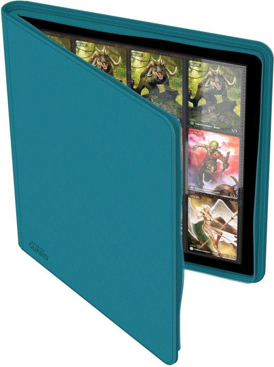 Actual product image Ultimate Guard UGD010471 - Zipfolio 480 – 24-Pocket XenoSkin (Quadrow), petrol