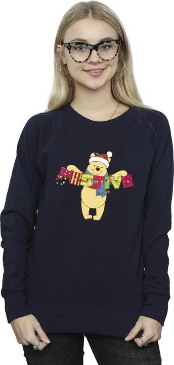 Actual product image Disney Womens/Ladies Winnie The Pooh Festive Sweatshirt (XL)
