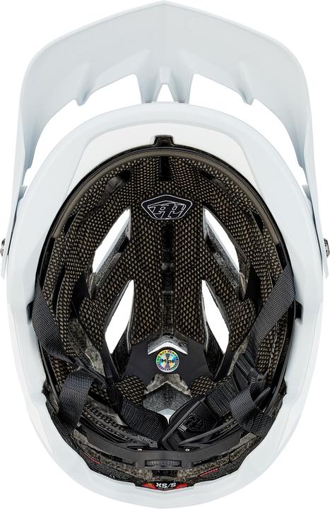 Actual product image Troy Lee Designs A3 MIPS helmet, Uno, white, M/L | 57-59cm (57 - 59 cm)