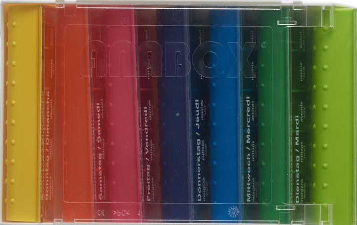 Actual product image Supairbox 7 days german/french rainbow