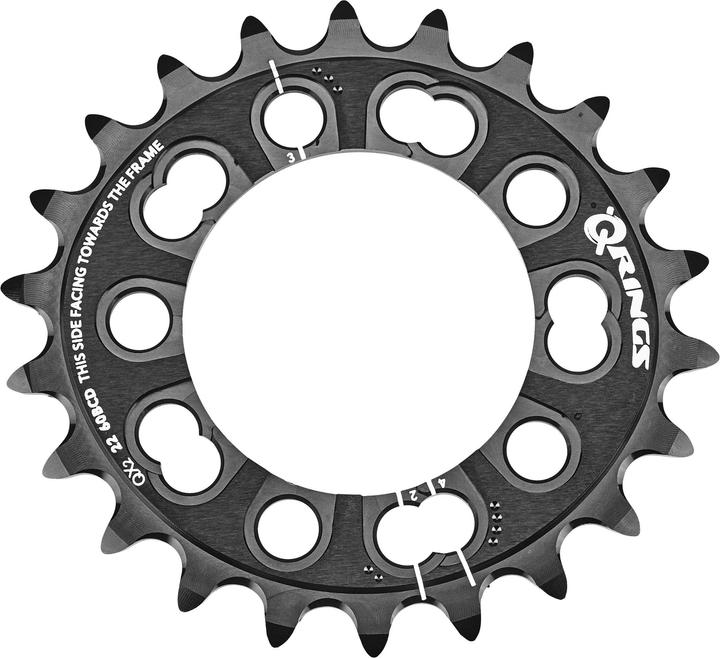 Rotor Bike Components MTB QX2 Kettenblatt 2-fach innen (27)