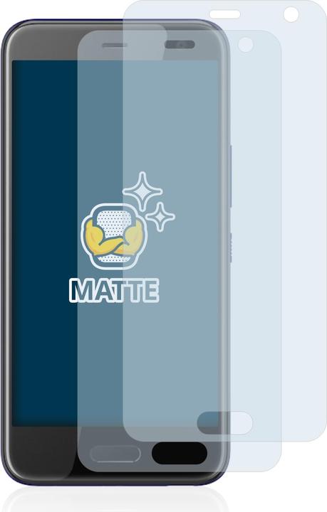 Actual product image BROTECT Protector Anti-Glare (2 Piece, HTC U11 Life)