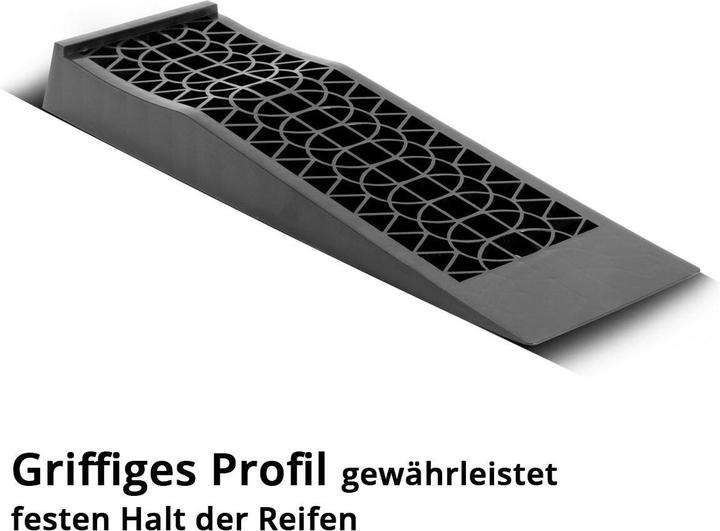 Produktbild Stahlwerk Stufenkeil GT-13 ST 2er Set mit 3t Tragkraft Auffahrkeil Ausgleichkeil
