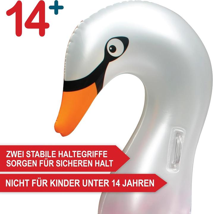 Actual product image Onbest Schwimmtier Schwan