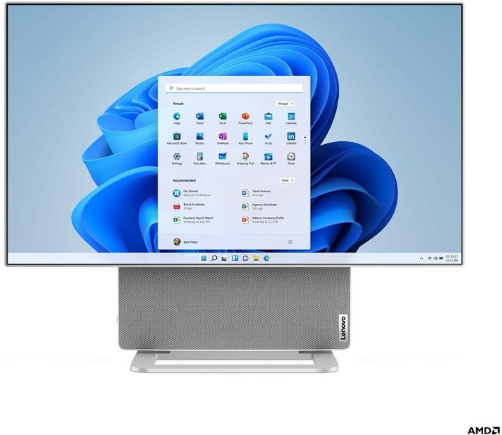 Actual product image Lenovo Yoga AIO 7 27APH8 (AMD Ryzen 7 8845HS, 32 GB, 1000 GB, GeForce RTX 4050)