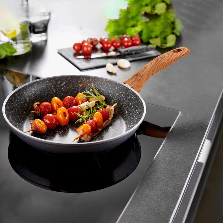 Produktbild Stoneline Back to Nature Bratpfanne 28 cm, Made in Germany, Induktion, antihaftbeschichtete Pfanne (28 cm, Bratpfanne, Aluminium)