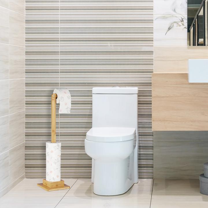 Actual product image Relaxdays Toilet paper holder standing